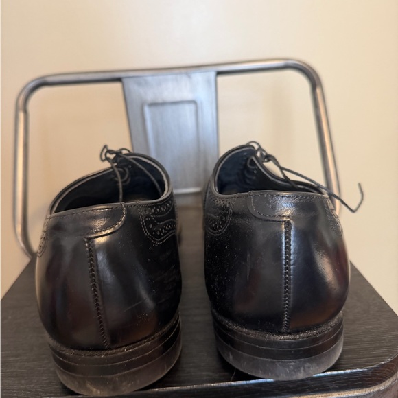 O\'Sullivan Black Leather Executive Imperial Wingtip Shoes Mens Size 11 Made USA main image 7